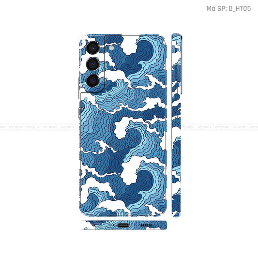Dán Skin Galaxy S22 Series Hình Họa Tiết Hoa Văn | D_HT05