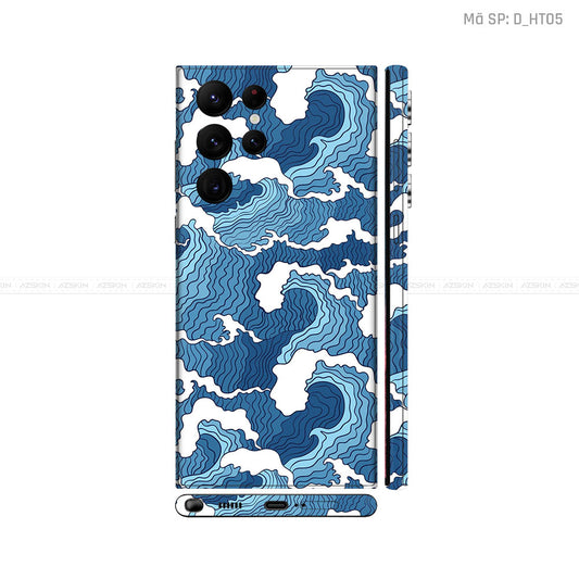 Dán Skin Galaxy S22 Series Hình Họa Tiết Hoa Văn | D_HT05