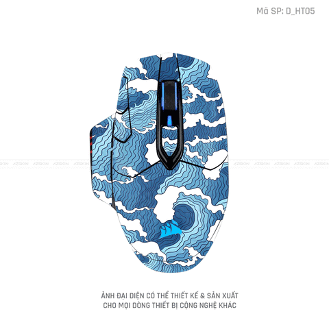 Skin Dán Chuột Corsair Hình Họa Tiết | D_HT05