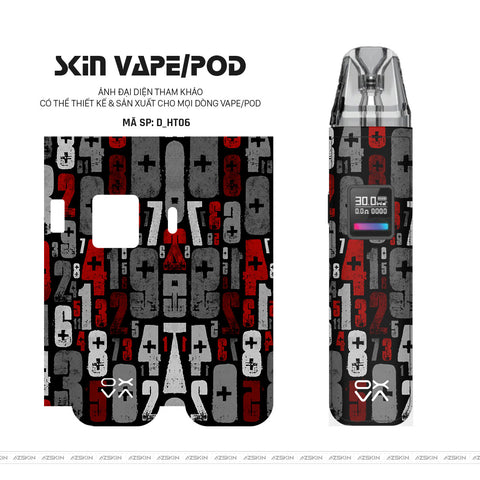 Dán Skin Pod Hình Họa Tiết | D_HT06