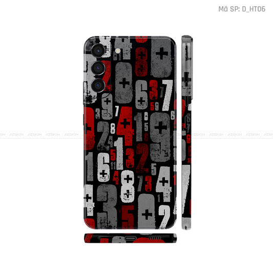 Dán Skin Galaxy S22 Series Hình Họa Tiết Hoa Văn | D_HT06