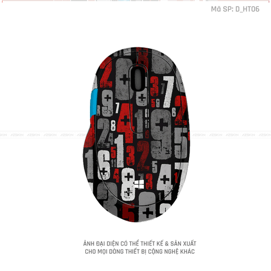 Skin Dán Chuột Microsoft Hình Họa Tiết | D_HT06