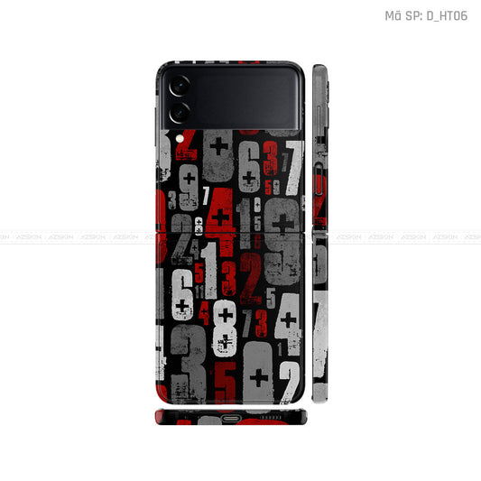 Dán Skin Galaxy Zflip3 Hình Họa Tiết | D_HT06