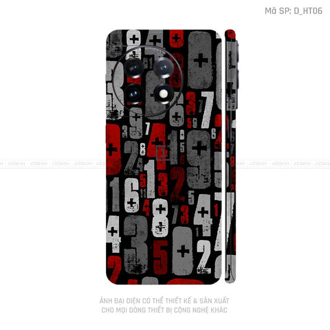 Dán Skin Oneplus Ace Series Hình Hoạ Tiết | D_HT06