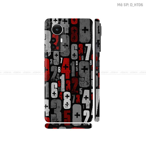 Dán Skin Xiaomi 12 Series Hình Họa Tiết | D_HT06