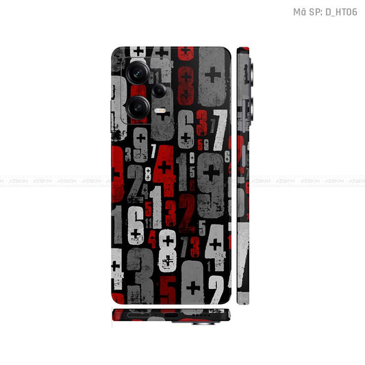 Dán Skin Xiaomi Redmi Note 12 Series Hình Họa Tiết | D_HT06