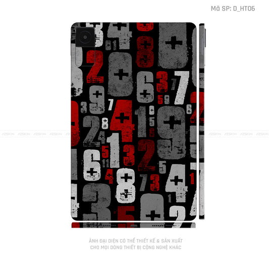 Dán Skin Máy Tính Bảng Xiaomi Mipad Hình Họa Tiết | D_HT06