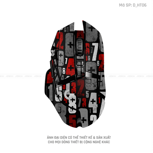 Skin Dán Chuột Logitech Hình Họa Tiết | D_HT06