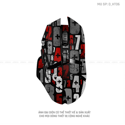 Skin Dán Chuột Logitech Hình Họa Tiết | D_HT06