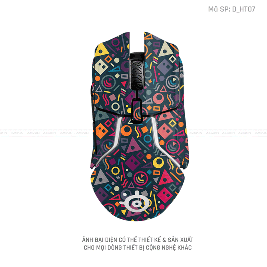 Skin Dán Chuột Steelseries Họa Tiết | D_HT07