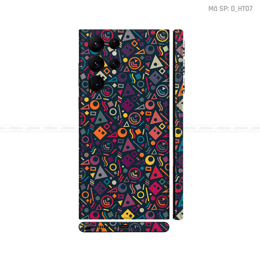 Dán Skin Galaxy S22 Series Hình Họa Tiết Hoa Văn | D_HT07