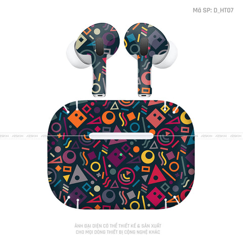 Dán Skin Tai Nghe Airpod 3 Hình Họa Tiết | D_HT07