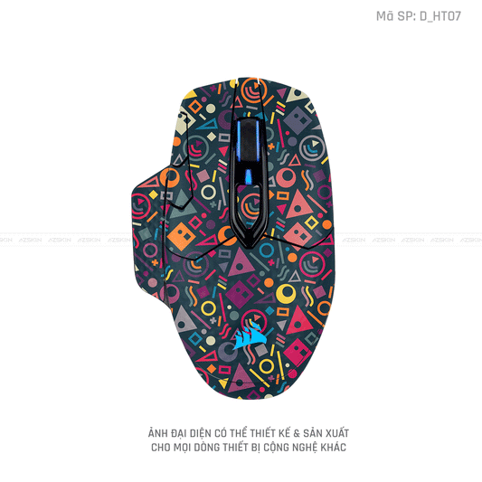 Skin Dán Chuột Corsair Hình Họa Tiết | D_HT07