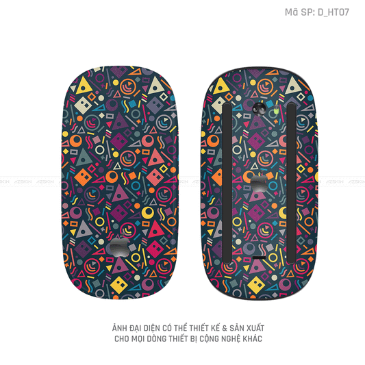 Skin Dán Chuột Apple Magic Mouse Hình Họa Tiết | D_HT07