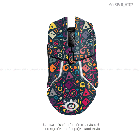 Skin Dán Chuột Steelseries Họa Tiết | D_HT07