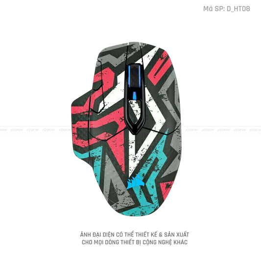 Skin Dán Chuột Corsair Hình Họa Tiết | D_HT08