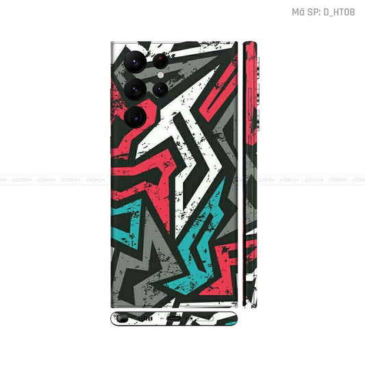 Dán Skin Galaxy S22 Series Hình Họa Tiết Hoa Văn | D_HT08