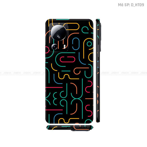 Dán Skin Xiaomi 13 Series Hình Họa Tiết | D_HT09