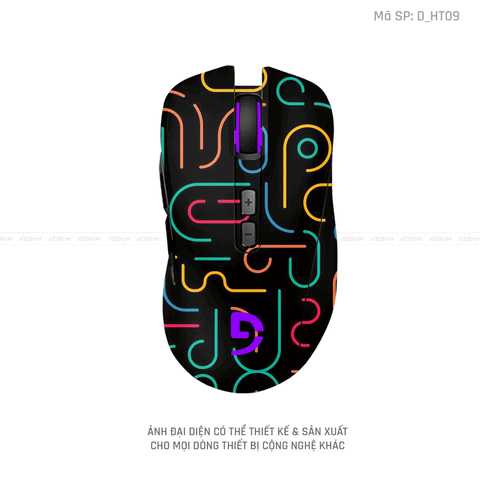 Skin Dán Chuột Fuhlen Hình Họa Tiết | D_HT09
