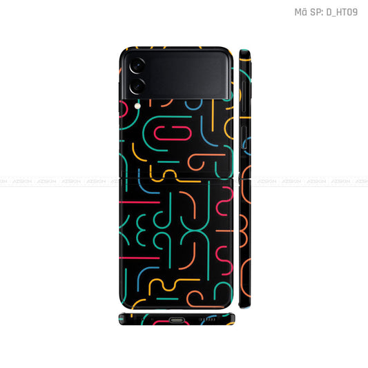 Dán Skin Galaxy Zflip3 Hình Họa Tiết | D_HT09