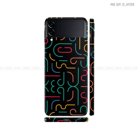 Dán Skin Galaxy Zflip3 Hình Họa Tiết | D_HT09