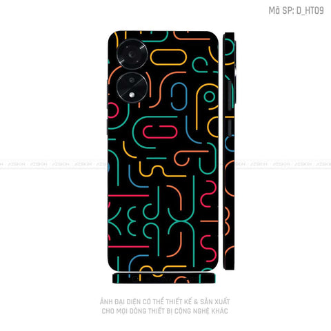 Miếng Dán Skin Điện Thoại OPPO A Series Hình Họa Tiết | D_HT09