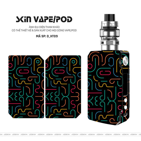 Dán Skin Vape Hình Họa Tiết | D_HT09