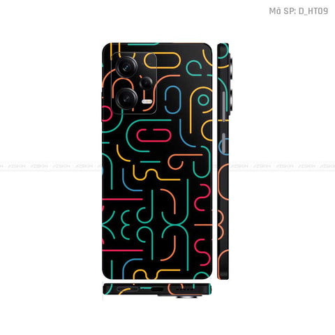 Dán Skin Xiaomi Redmi Note 12 Series Hình Họa Tiết | D_HT09