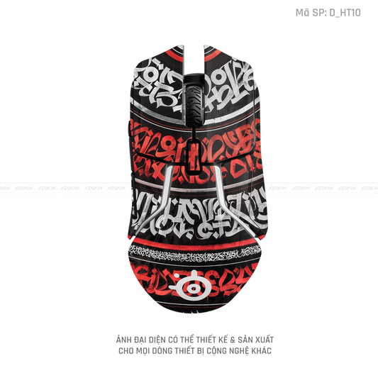 Skin Dán Chuột Steelseries Họa Tiết | D_HT10