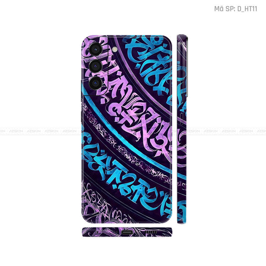 Dán Skin Galaxy S22 Series Hình Họa Tiết Hoa Văn | D_HT11