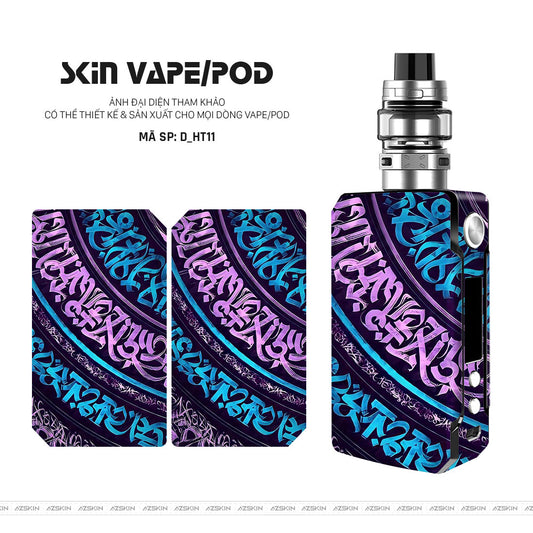 Dán Skin Vape Hình Họa Tiết | D_HT11