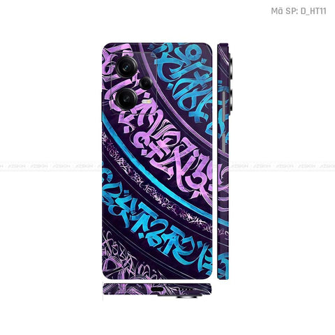 Dán Skin Xiaomi Redmi Note 12 Series Hình Họa Tiết | D_HT11