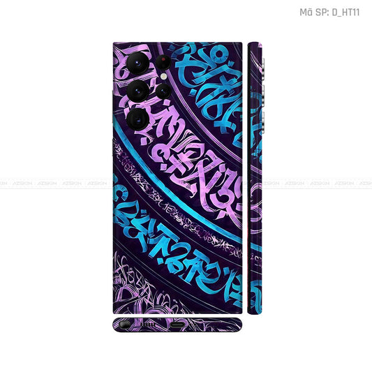 Dán Skin Galaxy S22 Series Hình Họa Tiết Hoa Văn | D_HT11