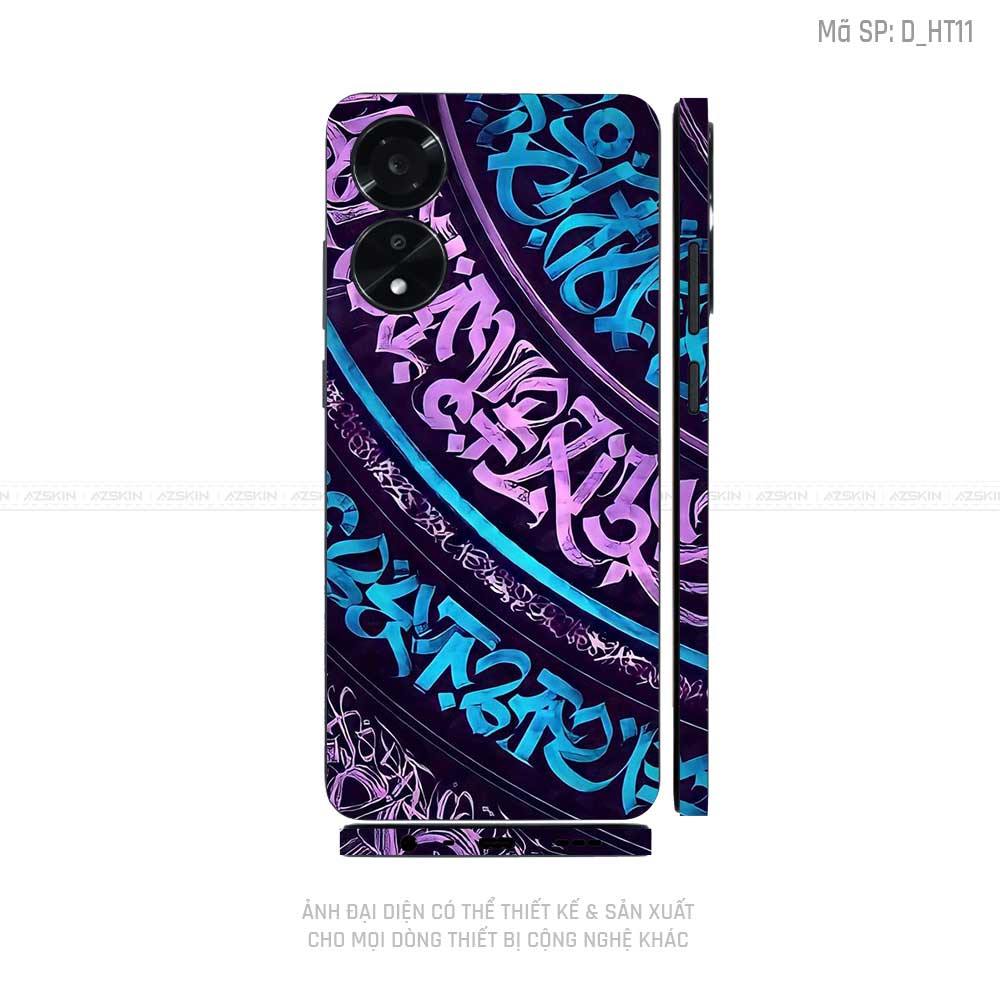Miếng Dán Skin Điện Thoại OPPO A Series Hình Họa Tiết | D_HT11