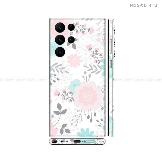 Dán Skin Galaxy S22 Series Hình Họa Tiết Hoa Văn | D_HT13