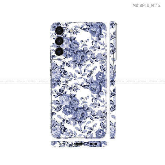 Dán Skin Galaxy S22 Series Hình Họa Tiết Hoa Văn | D_HT15
