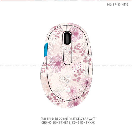 Skin Dán Chuột Microsoft Hình Họa Tiết | D_HT16