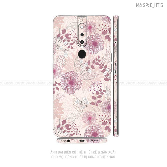 Miếng Dán Skin Điện Thoại OPPO F Series Hình Họa Tiết | D_HT16