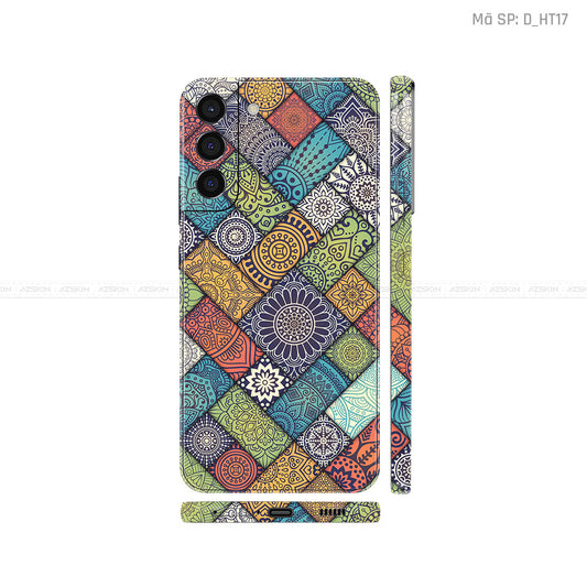 Dán Skin Galaxy S22 Series Hình Họa Tiết Hoa Văn | D_HT17