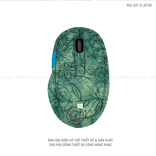 Skin Dán Chuột Microsoft Hình Họa Tiết | D_HT18
