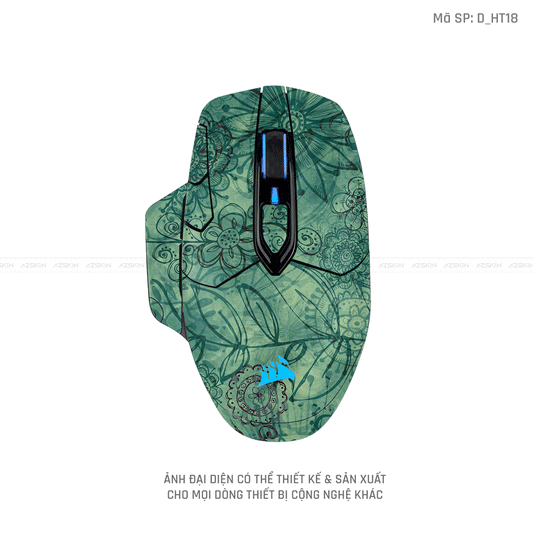 Skin Dán Chuột Corsair Hình Họa Tiết | D_HT18
