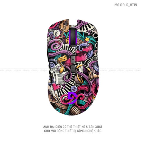 Skin Dán Chuột Fuhlen Hình Họa Tiết | D_HT19