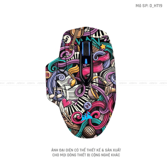 Skin Dán Chuột Corsair Hình Họa Tiết | D_HT19