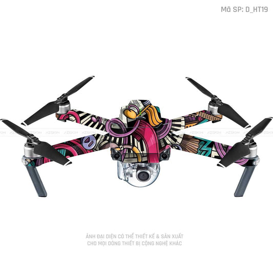 Dán Skin Flycam Hình Họa Tiết | D_HT19