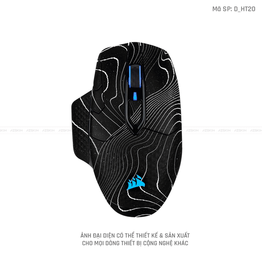 Skin Dán Chuột Corsair Hình Họa Tiết | D_HT20