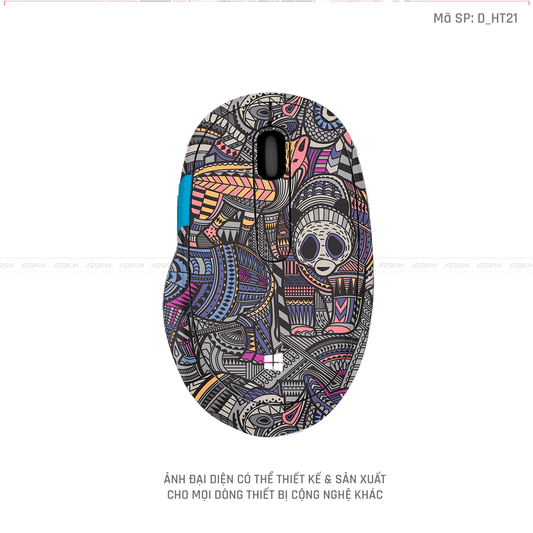 Skin Dán Chuột Microsoft Hình Họa Tiết | D_HT21