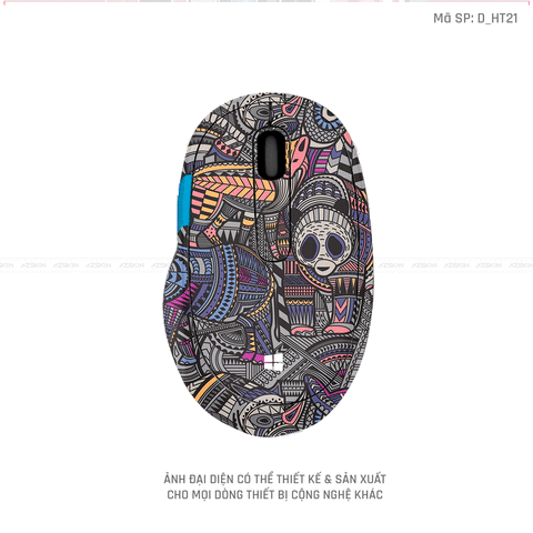 Skin Dán Chuột Microsoft Hình Họa Tiết | D_HT21