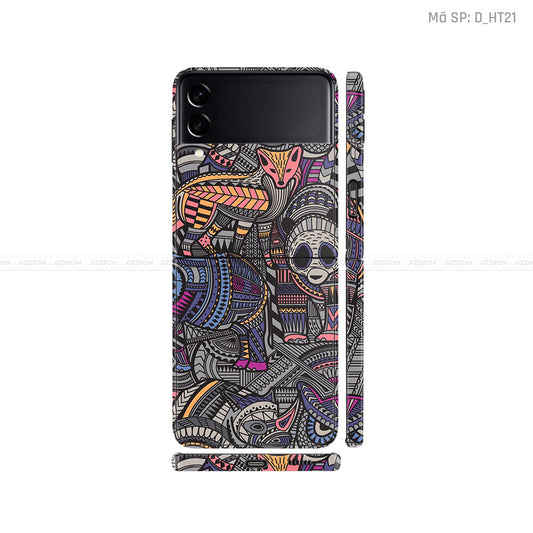 Dán Skin Galaxy Zflip4 Hình Họa Tiết | D_HT21