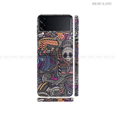 Dán Skin Galaxy Zflip4 Hình Họa Tiết | D_HT21