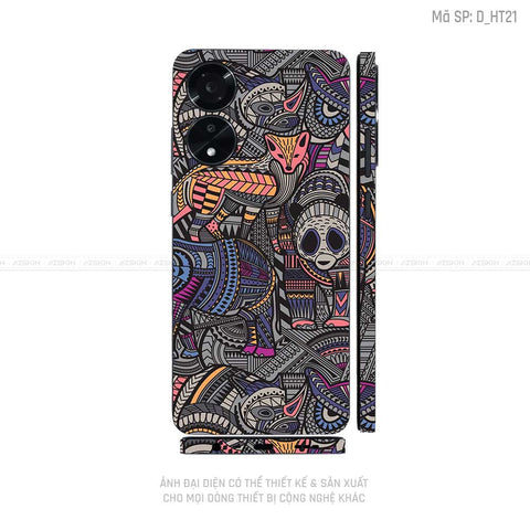 Miếng Dán Skin Điện Thoại OPPO A Series Hình Họa Tiết | D_HT21